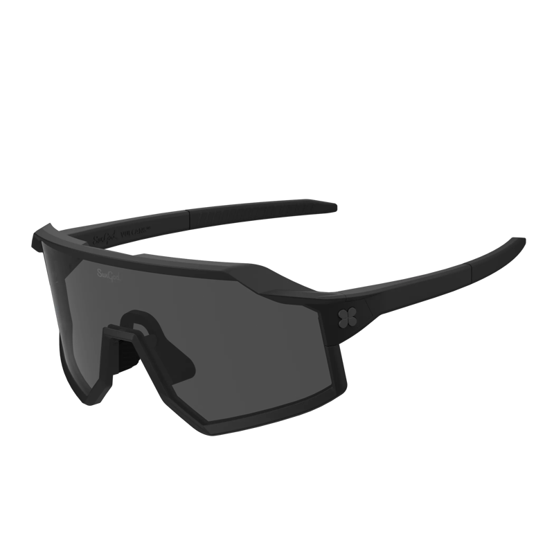 SunGod VULCANS FF Sunglasses : Matte Black with 8KO IRIS Smoke Lens-1