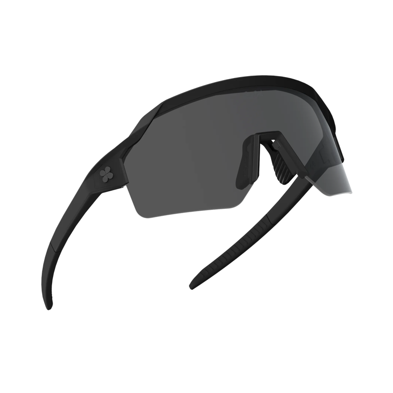 SunGod VULCANS FF Sunglasses : Matte Black with 8KO IRIS Smoke Lens-3