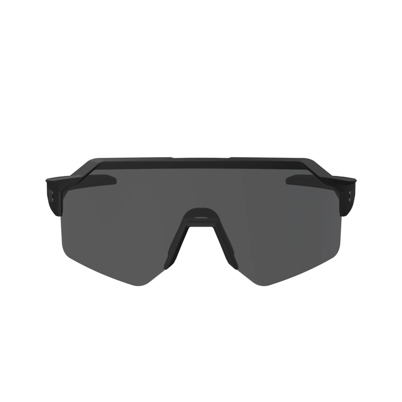 SunGod VULCANS FF Sunglasses : Matte Black with 8KO IRIS Smoke Lens-5