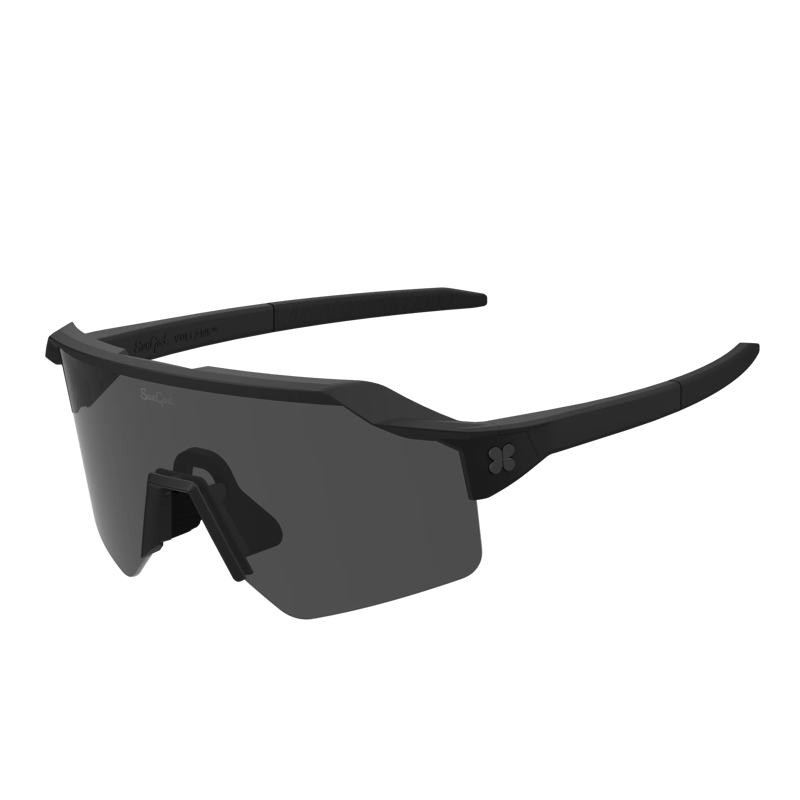 SunGod Vulcans Sunglasses : Matte Black with 8KO Smoke Lens-2