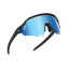 SunGod VULCANS VENT : Matte Black frame with 8KO Silver Blue lens