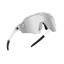 SunGog VULCANS VENT : Frosted Clear frame with 8KO Iris Smoke lens.