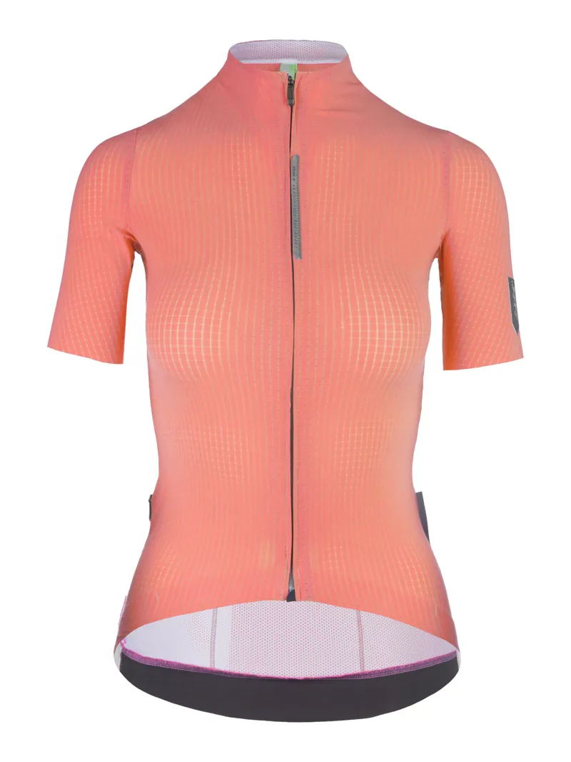 Q36.5 Womens Pinstripe PRO Short Sleeve Cycling Jersey : ROSA
