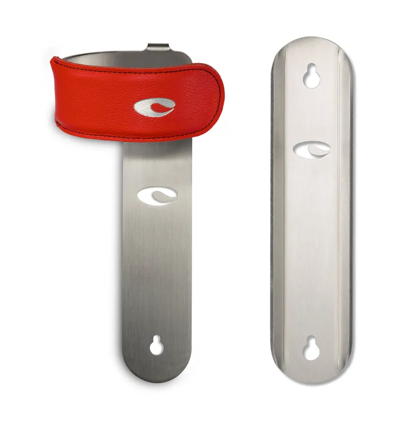 Cactus Tongue WRAP with Scuff Plate Vertical Bike Mount : Red