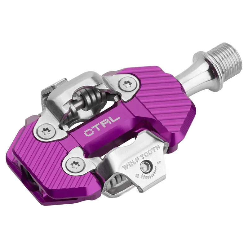 Wolf Tooth CTRL Trail Clipless Pedal in Ultraviolet Purple