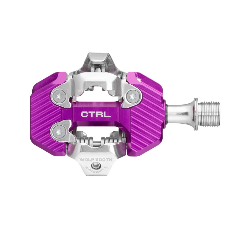 Wolf Tooth CTRL Trail Clipless Pedal in Ultraviolet Purple-1