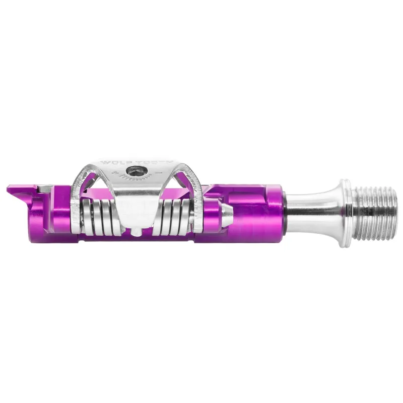Wolf Tooth DEL Gravel Clipless Pedal in Ultraviolet Purple-4