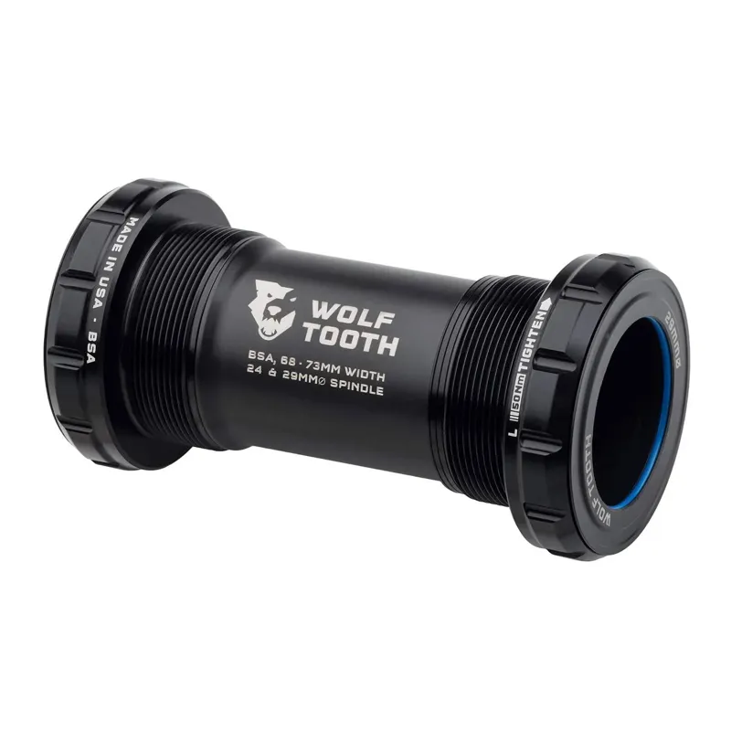 Wolf Tooth BSA Bottom Brackets : Black-1