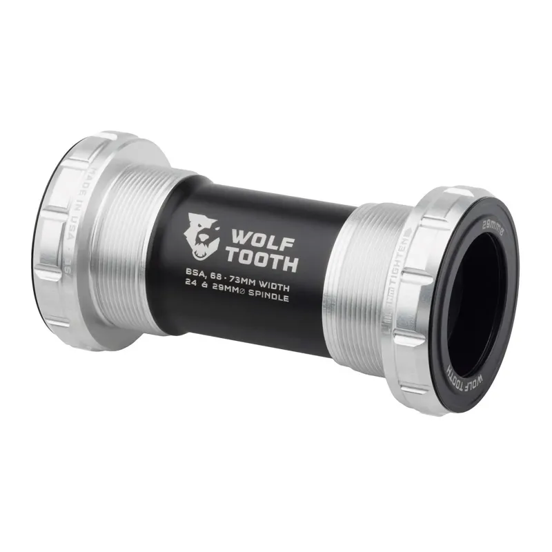 Wolf Tooth BSA Bottom Brackets : Silver-1
