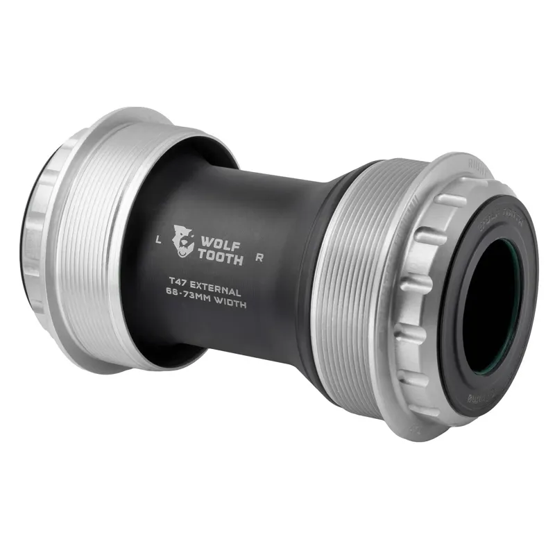 Wolf Tooth T47 External Bottom Bracket : Silver-1