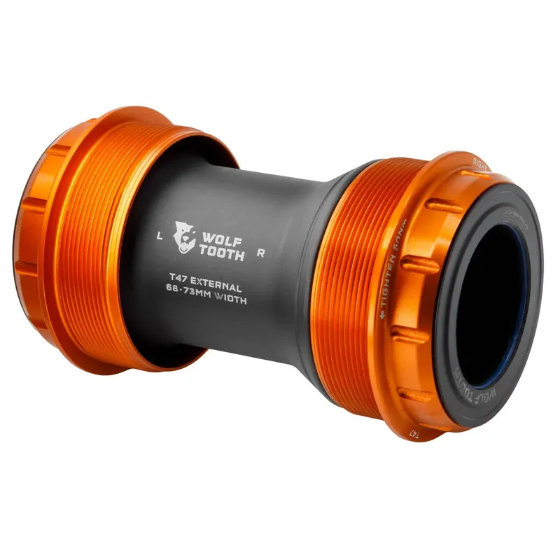 Wolf Tooth T47 External Bottom Bracket : Orange-1