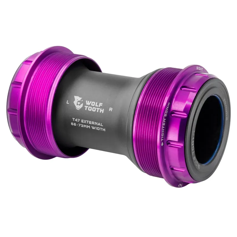 Wolf Tooth T47 External Bottom Bracket : Purple-1