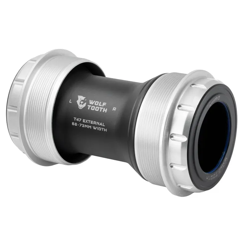 Wolf Tooth T47 External Bottom Bracket : Silver-2