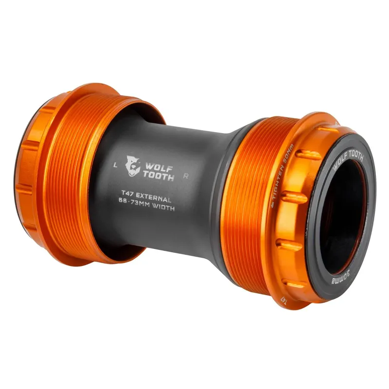 Wolf Tooth T47 External Bottom Bracket : Orange-2
