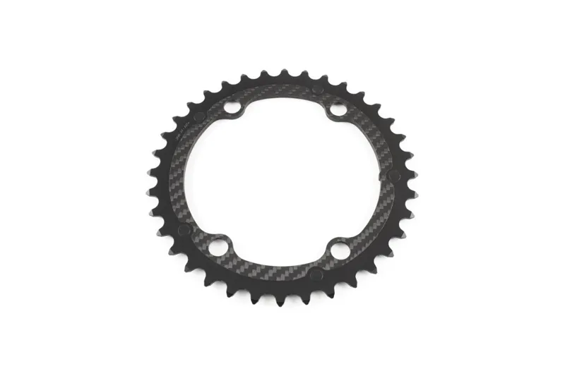 Carbon Ti X-CarboRing for Shimano : 4 Bolt : INNER -2