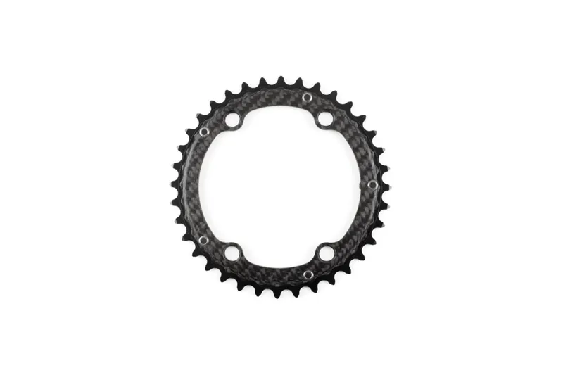 Carbon Ti X-CarboRing for Shimano : 4 Bolt : INNER -1