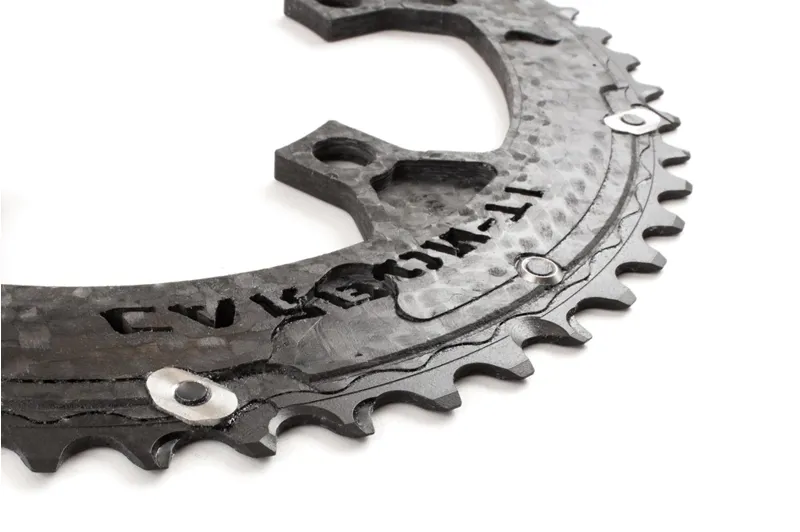 Carbon-Ti X-CarboRing EVO Chainring for Shimano DA9200 : 4 Bolt OUTER-3