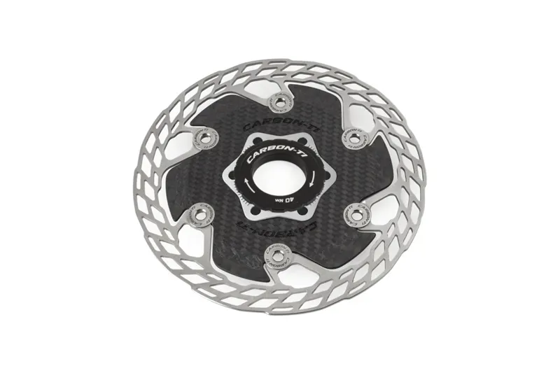 Carbon Ti X-Rotor AERO Centre Lock Carbon Disc Rotors-1