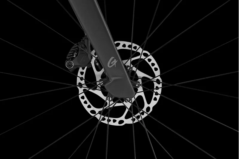 Gusto GTG SPORT TE Gravel Bike : Jet Black-3