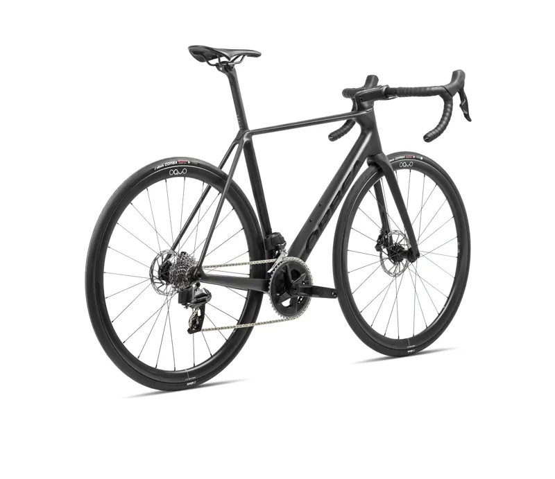Orbea Orca M31eTeam Road Bike with SRAM Rival AXS in Vulcano Black-2