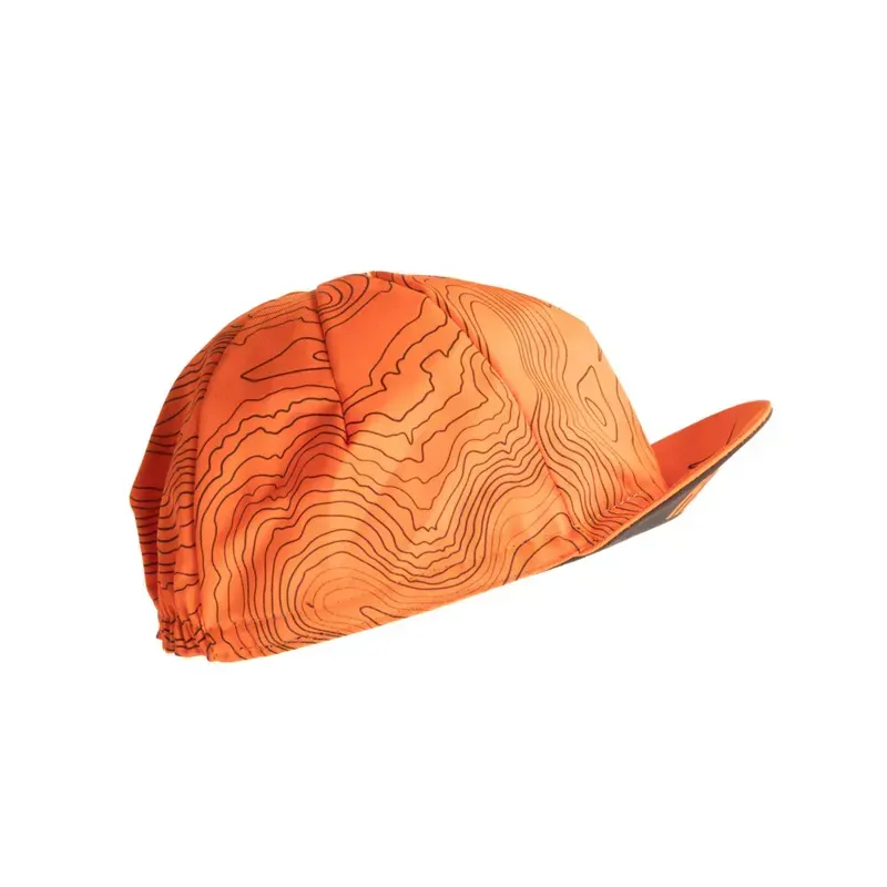 Restrap Yorkshire Contours Cycling Cap in Orange-3