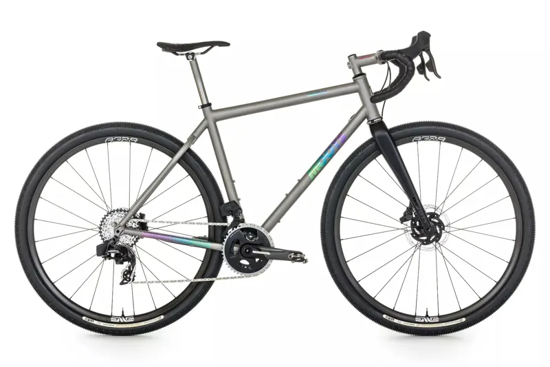 Moots ROUTT 45 : Titanium Frame And Kit : Di2 : Brushed Ti-1