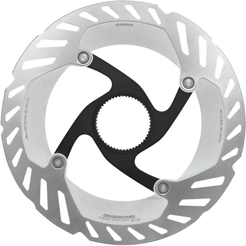 Shimano RT-CL800 Internal Centrelock Disc Rotor in Silver: 160mm