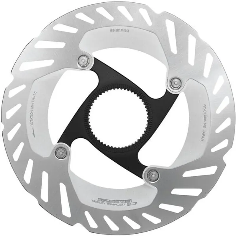 Shimano RT-CL800 Internal Centrelock Disc Rotor in Silver: 140mm