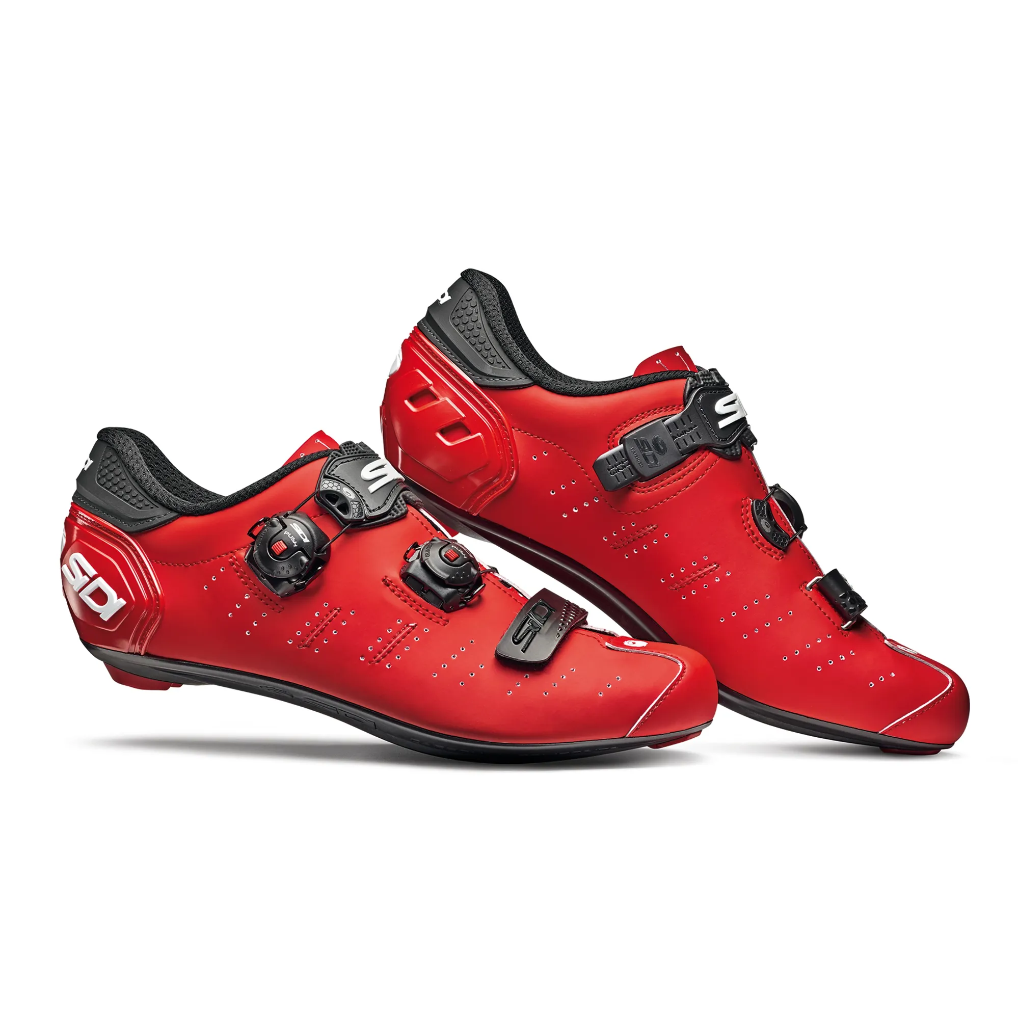 Sidi ERGO Road Cycling Shoes Limited Edition Matt Red