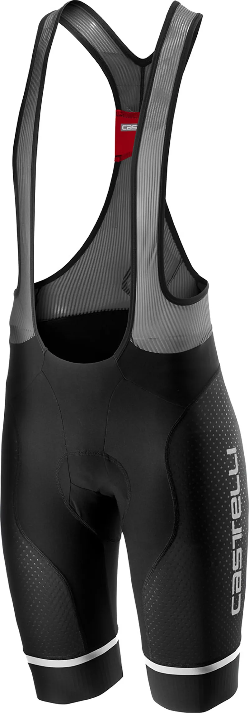 2019 Castelli Mens Free Aero Race 4 Bibshorts : Kit : Black/Grey