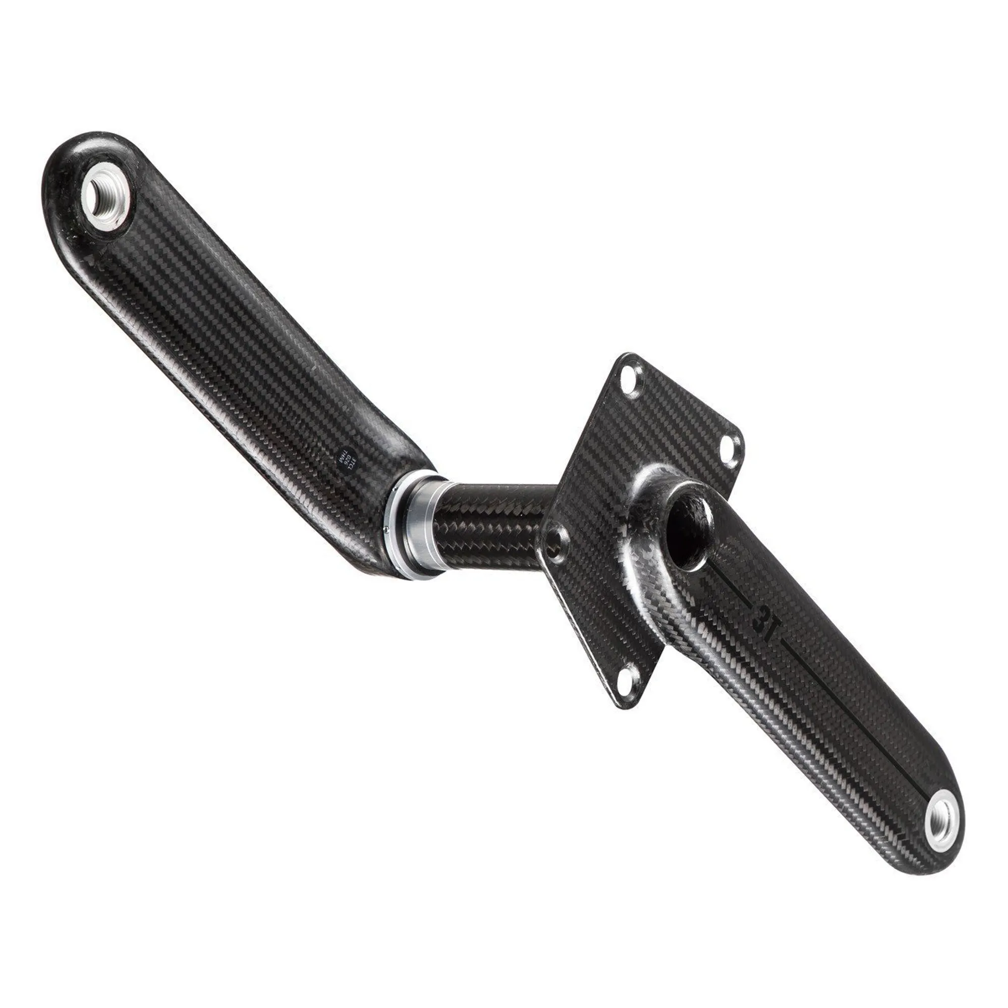 3T Torno LTD 1x Full Carbon Chainset Black - Main Image