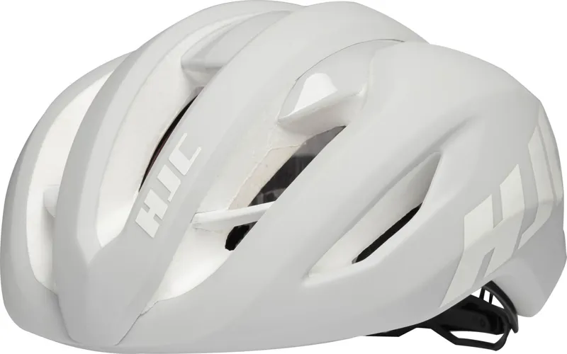 HJC VALECO Road Cycling Helmet : Matt Off-White / White-1
