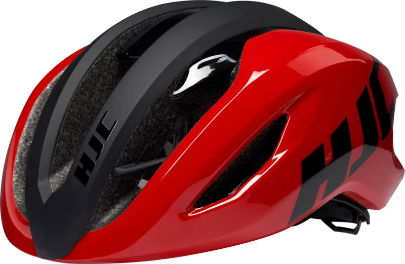 HJC VALECO Road Cycling Helmet : Gloss Red / Matt Black-1