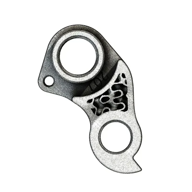 Silca Titanium Direct Mount Road Derailleur Hangers for SRAM in Silver