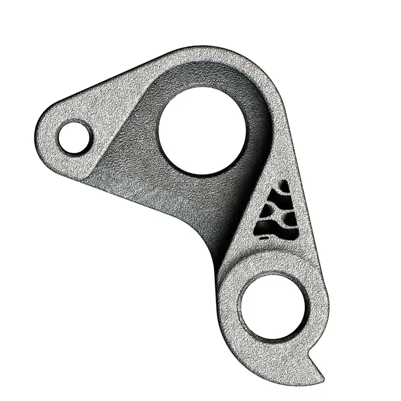 Silca Titanium Direct Mount Road Derailleur Hangers for SRAM in Silver-4