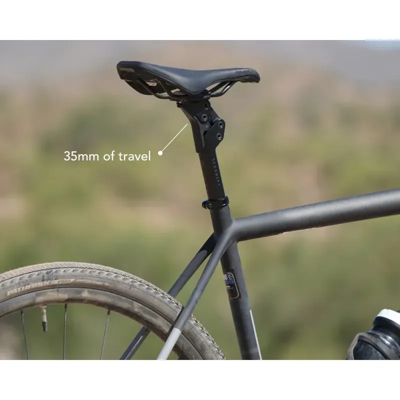 Redshift ShockStop PRO Endurance Suspension Seatpost in Black : 27.2mm-3