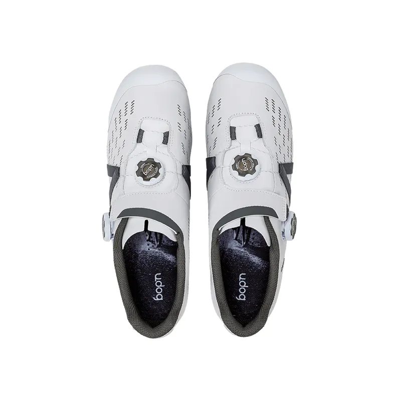 UDOG CENTO Road Cycling Shoes with Micro Twist Dial : White-1
