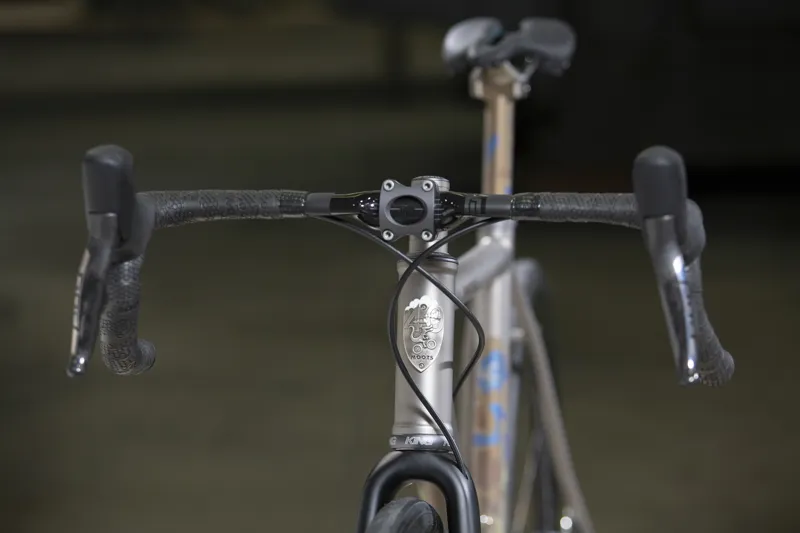 Moots Vamoots RCS Titanium Disc Frame and Kit : Di2 : Brushed Ti-7