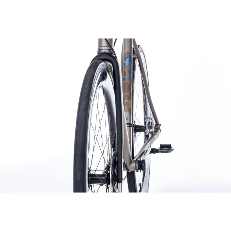 Moots Vamoots RCS Titanium Disc Frame and Kit : Di2 : Brushed Ti-4