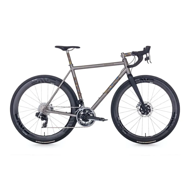 Moots Vamoots RCS Titanium Disc Frame and Kit : Di2 : Brushed Ti