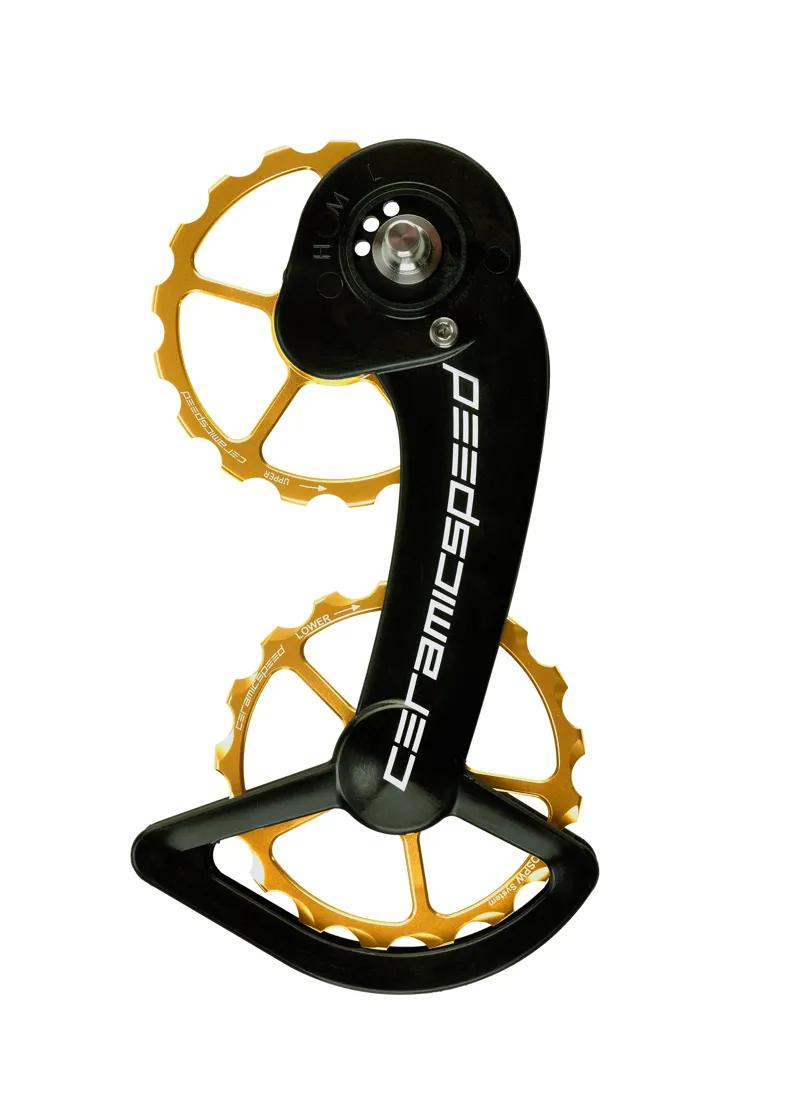 CeramicSpeed OSPW Oversized Pulley System COATED : SRAM eTap 17t: GOLD