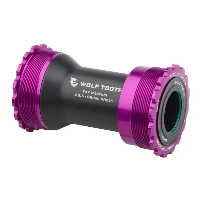 Wolf Tooth T47i Bottom Brackets : Ultraviolet Purple