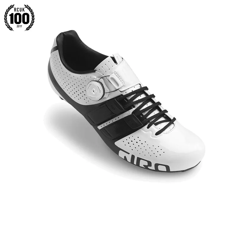 Giro Factor Techlace Mens Road Cycling Shoes : White