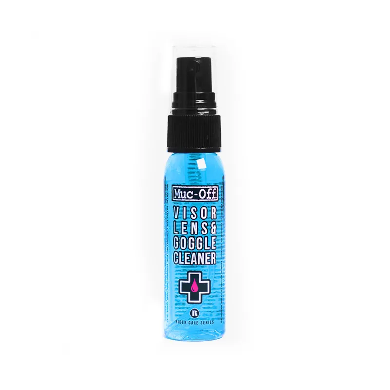Muc-Off Visor Lens and Goggle Cleaner : 30ml Mini Pump Spray